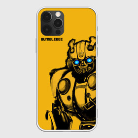 Чехол для iPhone 12 Pro с принтом BUMBLEBEE в Новосибирске, силикон | область печати: задняя сторона чехла, без боковых панелей | bumblebee | автобот | бамблби | герой | камаро | прайм | робот | трансформеры | фильм | шевроле