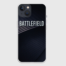 Чехол для iPhone 13 с принтом BATTLEFIELD в Новосибирске,  |  | battlefield | бателфилд | игра | компьютерная игра | надпись | поле битвы | стрелялка | шутер