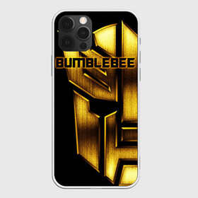 Чехол для iPhone 12 Pro с принтом BUMBLEBEE в Новосибирске, силикон | область печати: задняя сторона чехла, без боковых панелей | bumblebee | автобот | бамблби | герой | камаро | прайм | робот | трансформеры | фильм | шевроле