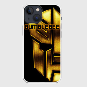 Чехол для iPhone 13 mini с принтом BUMBLEBEE в Новосибирске,  |  | bumblebee | автобот | бамблби | герой | камаро | прайм | робот | трансформеры | фильм | шевроле