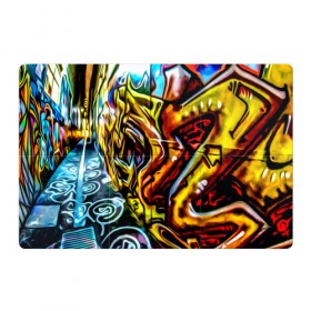 Магнитный плакат 3Х2 с принтом Твой уличный стиль! в Новосибирске, Полимерный материал с магнитным слоем | 6 деталей размером 9*9 см | graffity | paint | street art | urban | город | граффити | искусство | кирпичи | краски | рисунки | стена | улицы | уличное искусство