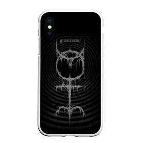 Чехол для iPhone XS Max матовый с принтом Ghostemane в Новосибирске, Силикон | Область печати: задняя сторона чехла, без боковых панелей | ghostemane | ghostemane mercury | ghostemane nihi | trash gang | гостмейн