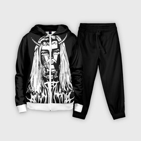 Детский костюм 3D с принтом Ghostemane devil в Новосибирске,  |  | ghostemane | ghostemane mercury | ghostemane nihi | trash gang | гостмейн