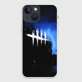 Чехол для iPhone 13 mini с принтом DEAD BY DAYLIGHT в Новосибирске,  |  | dead by daylight | game | hillbilly | maniacs | trapper | wraith | деревенщина | игра | мертвые днем | охотник | призрак