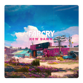 Магнитный плакат 3Х3 с принтом Far Cry New Dawn в Новосибирске, Полимерный материал с магнитным слоем | 9 деталей размером 9*9 см | 