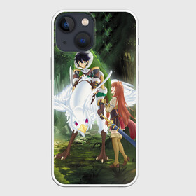 Чехол для iPhone 13 mini с принтом The Rising of the Shield Hero в Новосибирске,  |  | anime | manga | tate no yuusha no nariagari | the rising of the shield hero | аниме | восхождение героя щита | манга | наофуми иватани | рафталия | фиро