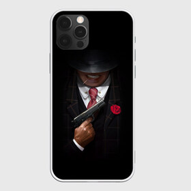 Чехол для iPhone 12 Pro Max с принтом Mafia в Новосибирске, Силикон |  | gangster | gun | gungster | illustration | mafia | арт | галстук | гангстер | гвоздика | зубы | костюм | крестный отец | мафия | минимализм | оружие | пистолет | пуля | темный | черный | шляпа
