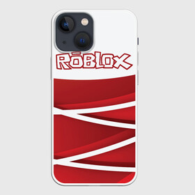 Чехол для iPhone 13 mini с принтом Роблокс в Новосибирске,  |  | dynablocks | roblox | robux | белый | блоки | вселенная | герои | красный | кубики | роблокс | симулятор