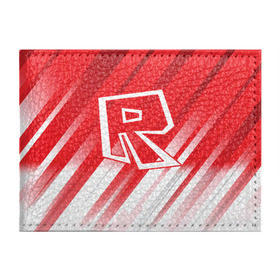 Обложка для студенческого билета с принтом Роблокс в Новосибирске, натуральная кожа | Размер: 11*8 см; Печать на всей внешней стороне | Тематика изображения на принте: dynablocks | roblox | robux | белый | блоки | вселенная | герои | красный | кубики | роблокс | симулятор