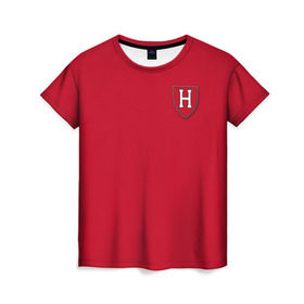 Женская футболка 3D с принтом Harvard University в Новосибирске, 100% полиэфир ( синтетическое хлопкоподобное полотно) | прямой крой, круглый вырез горловины, длина до линии бедер | harvard university | гарвард | колледж | образование | студенты | сша | университет | школа