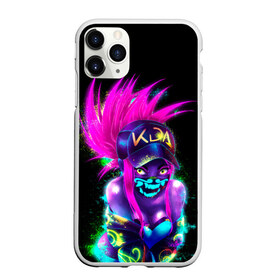 Чехол для iPhone 11 Pro матовый с принтом KDA Akali в Новосибирске, Силикон |  | akali | game | kda | killer | legends | legue | legueoflegends | lol | mask | акали | вольная | игра | легенд | лига | лигалегенд | лол | маска