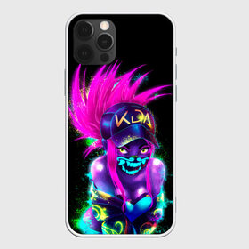 Чехол для iPhone 12 Pro Max с принтом KDA Akali в Новосибирске, Силикон |  | akali | game | kda | killer | legends | legue | legueoflegends | lol | mask | акали | вольная | игра | легенд | лига | лигалегенд | лол | маска