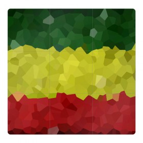 Магнитный плакат 3Х3 с принтом Эфиопия в Новосибирске, Полимерный материал с магнитным слоем | 9 деталей размером 9*9 см | 420 | 4:20 | боб марли | раста | растаман | эвиопия