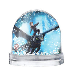 Снежный шар с принтом Как приручить дракона в Новосибирске, Пластик | Изображение внутри шара печатается на глянцевой фотобумаге с двух сторон | dragon | беззубик | викинги | дракон | мульт | мультфильм | фэнтези