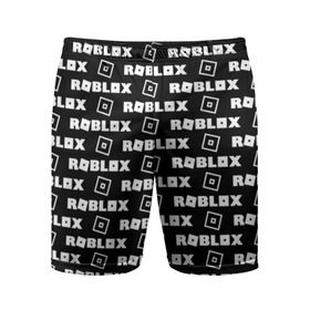 Мужские шорты 3D спортивные с принтом ROBLOX в Новосибирске,  |  | game | gamer | logo | roblox | игры | логотип | роблокс