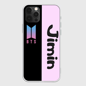 Чехол для iPhone 12 Pro Max с принтом BTS Jimin в Новосибирске, Силикон |  | bts | jimin | бтс | группа | корейская | музыка | розовый | цветы | черный