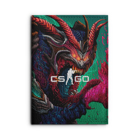 Обложка для автодокументов с принтом CS GO  hyper beast skin в Новосибирске, натуральная кожа |  размер 19,9*13 см; внутри 4 больших “конверта” для документов и один маленький отдел — туда идеально встанут права | Тематика изображения на принте: beast | counterstike | csgo | hyper | hyperbeast | m4a1s | steam | винтовка | контра | кс | ксго | шмотки