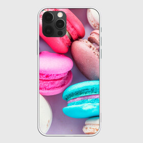 Чехол для iPhone 12 Pro Max с принтом Macaroons в Новосибирске, Силикон |  | almond | cookie | dessert | food | macaroons | maccarone | maccherone | десерт | еда | макарон | макарони | макароны | макарун | макаруны | миндаль | миндальный | орех | печенье | сладкое | сладости