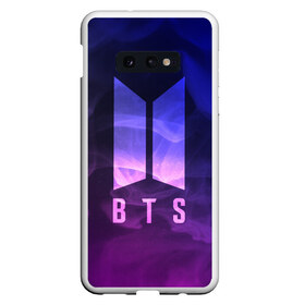 Чехол для Samsung S10E с принтом BTS LOVE YOURSELF в Новосибирске, Силикон | Область печати: задняя сторона чехла, без боковых панелей | bangtan boys | bt21 | bts | bts army | bts stickers | j hope | jimin | jin | jungkook | k pop | rap monster | rapmon | suga | v | бтс | корея | стикеры bts