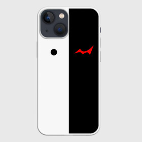 Чехол для iPhone 13 mini с принтом MONOKUMA Eyes в Новосибирске,  |  | Тематика изображения на принте: ahegao | anime | bear | blood | danganronpa | derector | despair | girls | happy | havoc | manga | monokuma | panda | red | robot | trigger | ultra | аниме | ахегао | директор | кровь | манга | медведь | монокума | панда | робот