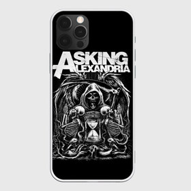 Чехол для iPhone 12 Pro Max с принтом Asking Alexandria в Новосибирске, Силикон |  | asking alexandria | аскинг александриа | группы | метал | музыка | рок | хэви метал | электроникор