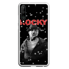 Чехол для Honor P30 с принтом Old Rocky в Новосибирске, Силикон | Область печати: задняя сторона чехла, без боковых панелей | creed | jordan | lundgren | mix fight | mixfight | stallone | ufc | бальбоа | бокс | джордан | крид | лундгрен | мышцы | ринг | роки | рокки | сильвестр | сталлоне | сталоне