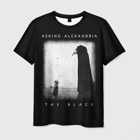 Мужская футболка 3D с принтом Asking Alexandria в Новосибирске, 100% полиэфир | прямой крой, круглый вырез горловины, длина до линии бедер | Тематика изображения на принте: asking alexandria | аскинг александриа | группы | метал | музыка | рок | хэви метал | электроникор