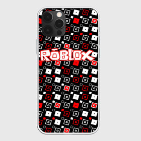 Чехол для iPhone 12 Pro с принтом Roblox в Новосибирске, силикон | область печати: задняя сторона чехла, без боковых панелей | game | gamer | logo | roblox | игры | логотип | роблокс