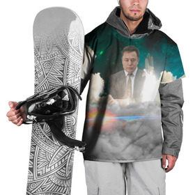 Накидка на куртку 3D с принтом Elon Musk Thinker (Илон Маск) в Новосибирске, 100% полиэстер |  | elon musk | space | space x | tesla | дым | илон маск | инопланетяне | космос | личность | мыслитель | облака | планета | ракета | спейс | тесла | философ | шаттл