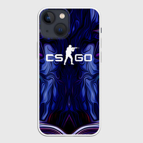 Чехол для iPhone 13 mini с принтом CS GO WAVES SKIN в Новосибирске,  |  | action | astralis | awp | counter strike | cs go | cs go global offensive | cybersport | faze clan | game | gamer | hyper beast | shooter | skin | team liquid | киберспорт | оружие | скины