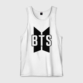 Мужская майка хлопок с принтом BTS в Новосибирске, 100% хлопок |  | bangtan boys | bt21 | bts | bts army | bts stickers | j hope | jimin | jin | jungkook | k pop | rap monster | rapmon | suga | v | бтс | корея | стикеры bts