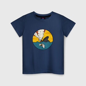 Детская футболка хлопок с принтом Social Catastrophe в Новосибирске, 100% хлопок | круглый вырез горловины, полуприлегающий силуэт, длина до линии бедер | айфон | инстаграм | катастрофа | общение | социальная сеть | социум | съемка | титаник | фото