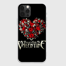 Чехол для iPhone 12 Pro с принтом Bullet For My Valentine в Новосибирске, силикон | область печати: задняя сторона чехла, без боковых панелей | bfmv | bullet for my valentine | metal | rock | группы | метал | музыка | рок | трэш