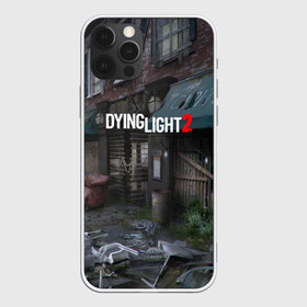 Чехол для iPhone 12 Pro с принтом DyingLight2 в Новосибирске, силикон | область печати: задняя сторона чехла, без боковых панелей | baggie | dying light | game | good night good luck | survival horror | techland | the following | zombie | багги | зараженные | зомби | игры