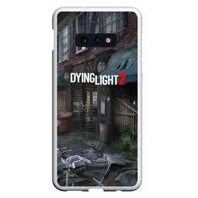 Чехол для Samsung S10E с принтом DyingLight2 в Новосибирске, Силикон | Область печати: задняя сторона чехла, без боковых панелей | baggie | dying light | game | good night good luck | survival horror | techland | the following | zombie | багги | зараженные | зомби | игры