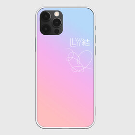 Чехол для iPhone 12 Pro Max с принтом BTS LOVE YOURSELF в Новосибирске, Силикон |  | bangtan boys | bt21 | bts | bts army | bts stickers | j hope | jimin | jin | jungkook | k pop | rap monster | rapmon | suga | v | бтс | корея | стикеры bts