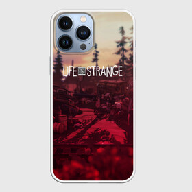 Чехол для iPhone 13 Pro Max с принтом Life is Strange в Новосибирске,  |  | caulfield | chloe price | game | kate marsh | life | life is strange | life is strange: before the storm | max | strange | две луны | игры | кейт марш | колфилд | макс | подростки | студенты