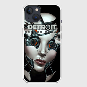 Чехол для iPhone 13 с принтом Detroit become human в Новосибирске,  |  | 2038 | become | connor | dbh | human | kara | андроид | девиант | детройт | кара | квест | коннор | маркус