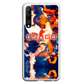 Чехол для Honor P30 с принтом CS Hyper Beast в Новосибирске, Силикон | Область печати: задняя сторона чехла, без боковых панелей | 2019 | computer game | counter strike | cs | cs go | csgo | dota | dota2 | game | howl | hyperbeast | warning | автомат | вой | го | игрок | компьютерная игра | контр страйк | контра | кс | оружие | турнир