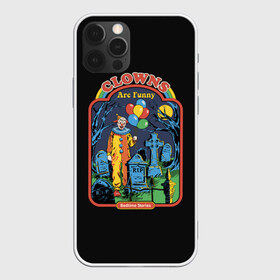 Чехол для iPhone 12 Pro Max с принтом Clowns Are Funny в Новосибирске, Силикон |  | 80 е | 80s | 90 е | 90s | oldschool | retro | retrowave | stranger thing | vintage | винтаж | олдскул | ретро | ретровейв | странные дела