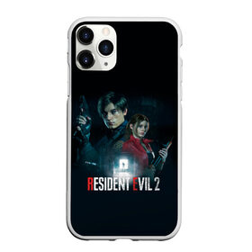 Чехол для iPhone 11 Pro матовый с принтом Resident Evil 2 в Новосибирске, Силикон |  | 2 | biohazard | claire | evil | horror | raccoon | resident | survival | t virus | t вирус | выживание | зла | кеннеди | клэр | леон | обитель | раккун | редфилд | скотт | ужас