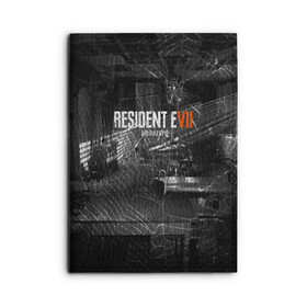 Обложка для автодокументов с принтом RESIDENT EVIL 7 в Новосибирске, натуральная кожа |  размер 19,9*13 см; внутри 4 больших “конверта” для документов и один маленький отдел — туда идеально встанут права | biohazard | biohazard 7 | crocodile | fang | game | hand | monster | new umbrella | resident evil | resident evil 7 | umbrella | umbrella corp | umbrella corporation | zombie