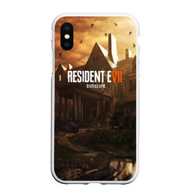 Чехол для iPhone XS Max матовый с принтом RESIDENT EVIL 7 в Новосибирске, Силикон | Область печати: задняя сторона чехла, без боковых панелей | biohazard | biohazard 7 | crocodile | fang | game | hand | monster | new umbrella | resident evil | resident evil 7 | umbrella | umbrella corp | umbrella corporation | zombie