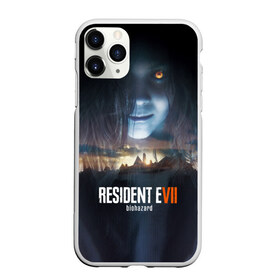 Чехол для iPhone 11 Pro Max матовый с принтом Resident Evil 7 в Новосибирске, Силикон |  | biohazard | biohazard 7 | crocodile | fang | game | hand | monster | new umbrella | resident evil | resident evil 7 | umbrella | umbrella corp | umbrella corporation | zombie