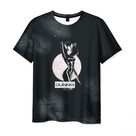Мужская футболка 3D с принтом Alita: Battle Angel в Новосибирске, 100% полиэфир | прямой крой, круглый вырез горловины, длина до линии бедер | alita | alita: battle angel | angel | battle | gunnm | алита | боевой ангел | гали | города свалки металлолома | гунм | гуннм | дайсукэ идо | девушка | киборг | сны оружия | хаос