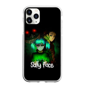 Чехол для iPhone 11 Pro Max матовый с принтом Sally Face в Новосибирске, Силикон |  | blue | diane | face | fisher | gizmo | henry | johnson | killer | larry | sally | генри | гизмо | джонсон | диана | ларри | лицо | салли | фейс | фишер