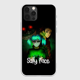 Чехол для iPhone 12 Pro с принтом Sally Face в Новосибирске, силикон | область печати: задняя сторона чехла, без боковых панелей | blue | diane | face | fisher | gizmo | henry | johnson | killer | larry | sally | генри | гизмо | джонсон | диана | ларри | лицо | салли | фейс | фишер