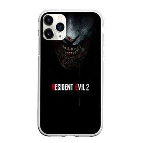 Чехол для iPhone 11 Pro матовый с принтом Resident Evil 2 в Новосибирске, Силикон |  | biohazard | biohazard 7 | crocodile | fang | game | hand | monster | new umbrella | resident evil | resident evil 7 | umbrella | umbrella corp | umbrella corporation | zombie