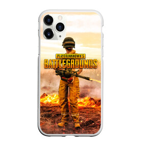 Чехол для iPhone 11 Pro Max матовый с принтом PUBG в Новосибирске, Силикон |  | Тематика изображения на принте: 2019 | battle royale | battlegrounds | chicken | cs:go | csgo | dinner | dota | dota2 | playerunknown’s | pubg | winner | боевик | война | игры | известные | королевская битва | ксго | оружие | пабг | шутеры