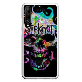 Чехол для Honor P30 с принтом Slipknot в Новосибирске, Силикон | Область печати: задняя сторона чехла, без боковых панелей | slipknot | грув | группа | джои джордисон | кори тейлор | метал | мик томсон | ню | петля | рок | слипкнот | удавка